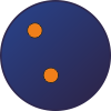 Normal Cell:Two orange (2O) signals. Expected Pattern 1